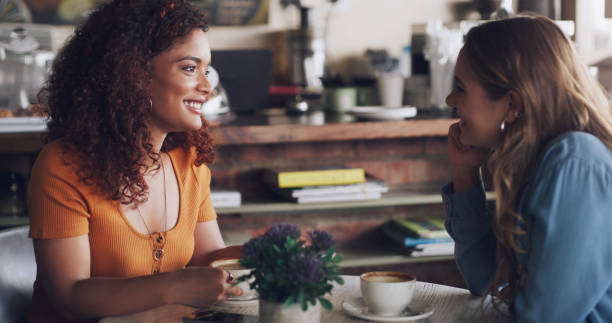 istock They could carry on for hours with their girl talk 1300386210