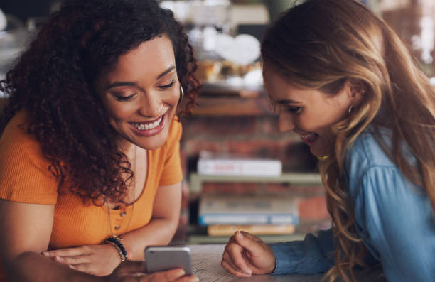 istock Friendship is all about sharing the best memes 1300386214