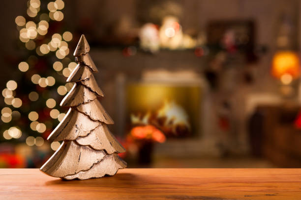 istock christmas decoration. Christmas Blurry background 1300388571