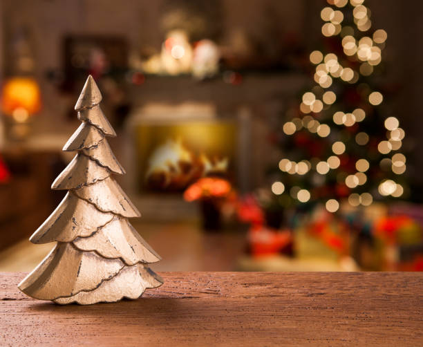 istock christmas decoration. Christmas Blurry background. 1300388820
