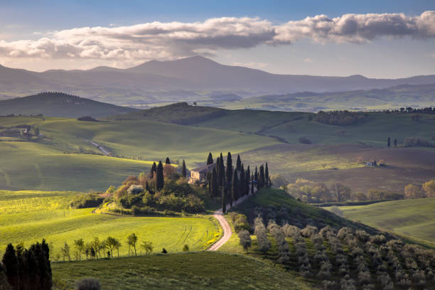istock Tuscan countryside San Quirico 1300388986