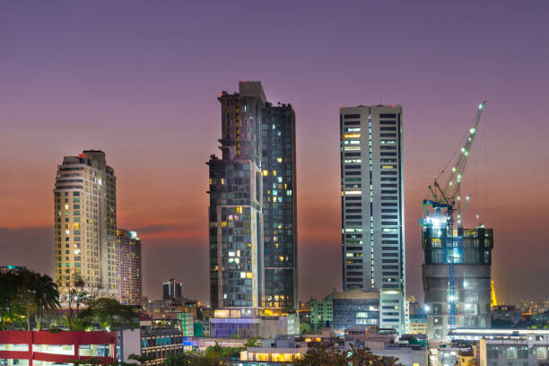 istock Bangkok city at night 1300392937