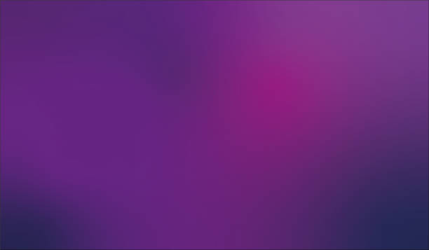ilustrações de stock, clip art, desenhos animados e ícones de violet purple and navy blue defocused blurred motion gradient abstract background - modern handmade