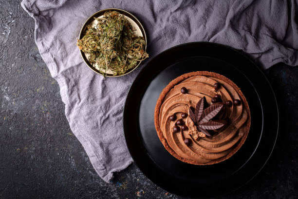 Chocolate Cannabis tart