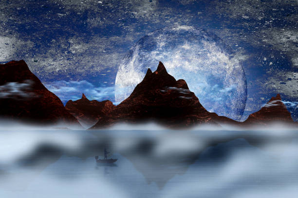 istock A lone fisherman in crystal clear waters 1300400808
