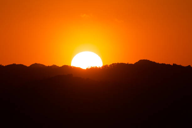 istock Japan Sunset along the Pacific Coast close to Tokyo 1300408809