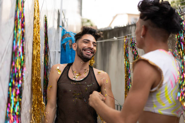 istock Gay couple on Ash Wednesday 1300409735