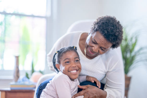 istock Spending time with my grandmother 1300411046