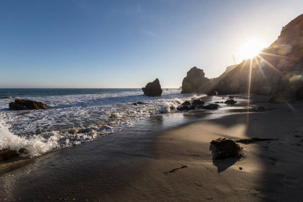 Afternoon at El Matador State Beach in Malibu California.