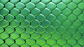 Snake or dragon green skin with scales. Fantasy texture. 3D rendered background.