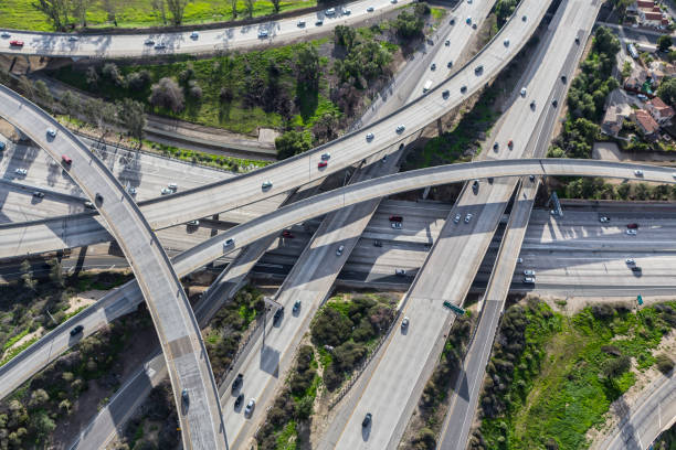 istock Southern California Freeway Aerial 1300419744