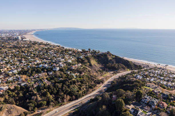 istock Santa Monica Pacific Coast Aerial 1300419772