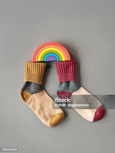 Odd Socks Day Initiative Against Bullying Getting Popular Via Efforts Of Antibullying Alliance Stock Photo - Download Image Now
