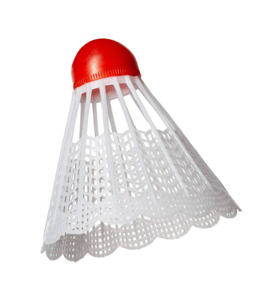 istock White shuttlecock for badminton isolated on white background 1300442315
