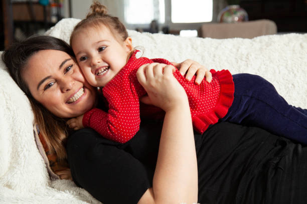 istock mother and daughter very happy hugging each other 1300445321