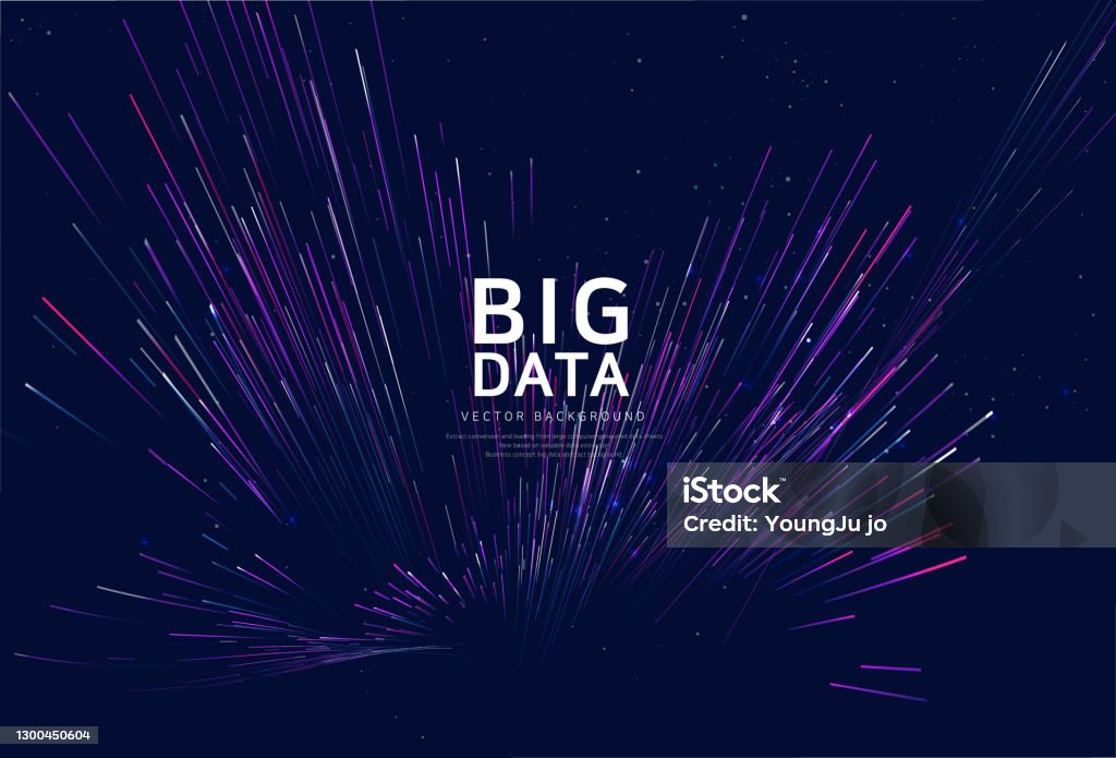 Network Fast Data Transfer Abstract Image Stock Illustration - Download ...
