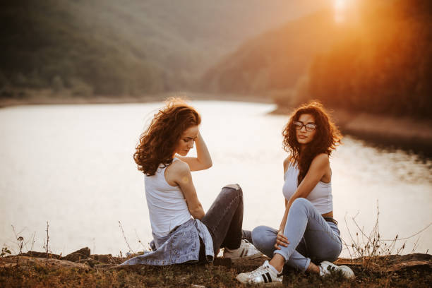 istock Relaxing day by the lake 1300453244