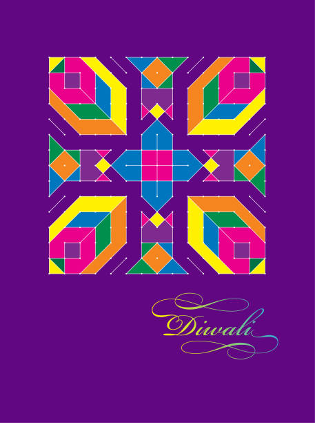 rangoli - rangoli stock illustrations