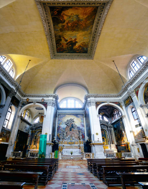 istock San Moise church interior, Venice 1300461843