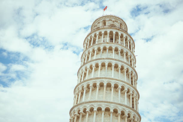 istock with Leaning Tower in Pisa, Italy 1300465591