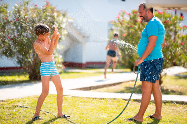 istock Father and son spending fun time together 1300471392