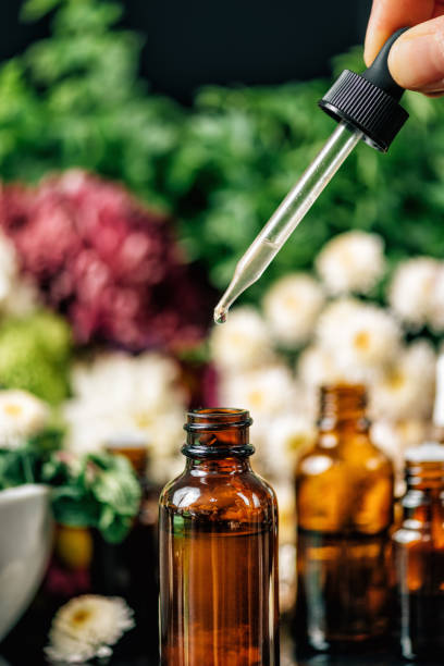 istock Bach Flower Remedies - Alternative or Complementary Medicine Treatment 1300472622