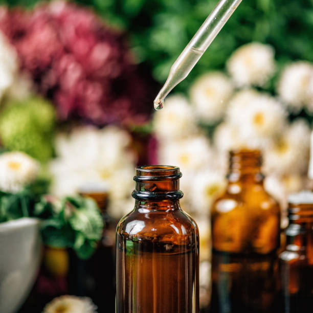 istock Bach Flower Remedies - Alternative or Complementary Medicine Treatment 1300472796