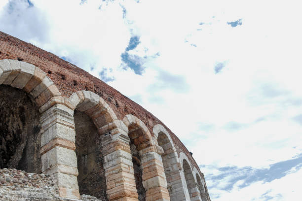 Arena di Verona in Italy on hot summer