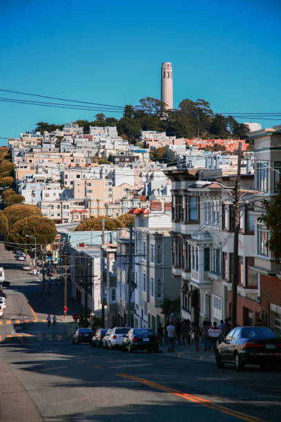 istock Typical townhouses in San Francisco 1300482868