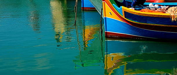 istock Traditional Maltese boat (Luzzu), Malta 1300494240