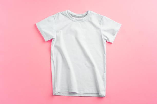 istock White color-t-shirt with copy space for your design 1300497559