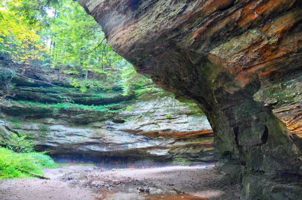 istock Limestone Canyon-Turkey Run , Indiana 1300502866