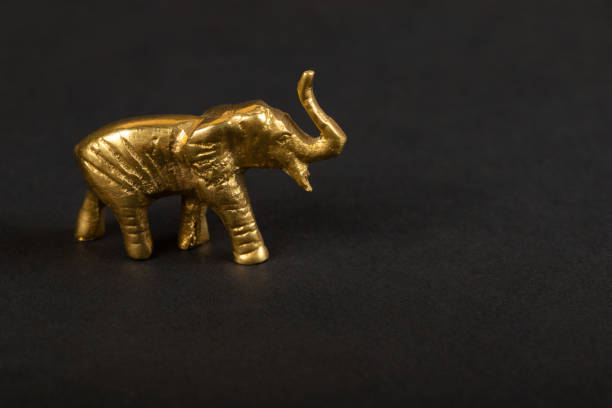 istock Little gold animal figurine 1300514707