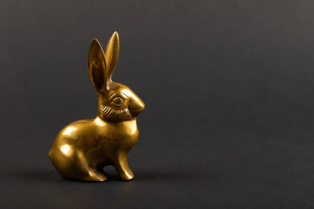 istock Little gold animal figurine 1300514845
