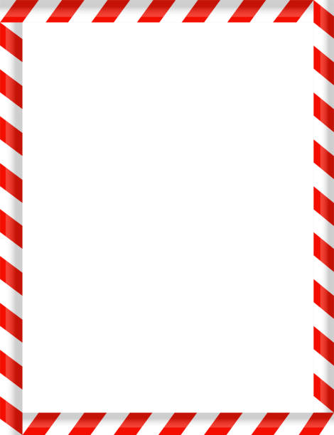 istock the Candy Cane caramels as border frame white background, Christmas New Year Xmas 1300521736