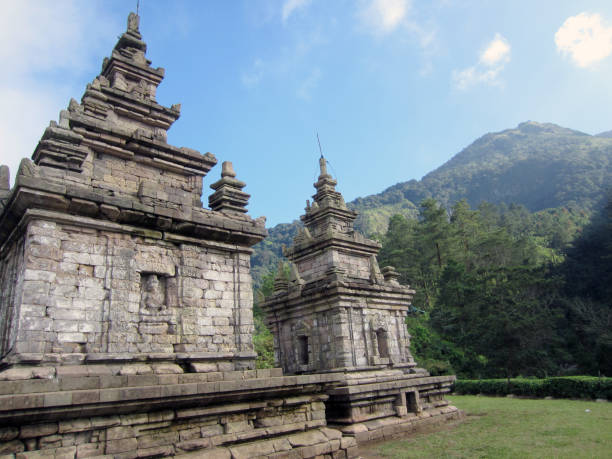 istock Gedong Songo is a group of Hindu temples located in Bandungan, Semarang, Central Java, Indonesia. 1300528182