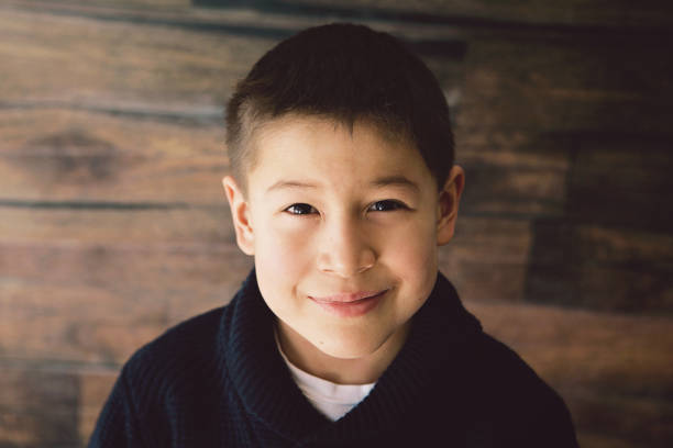 Boy Smiling stock photo