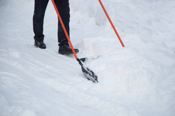 istock A shovel for cleaning snow. 1300561789