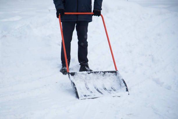 istock A shovel for cleaning snow. 1300561844