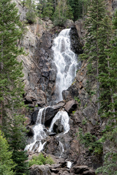 istock Fish Creek Falls in Colorado 1300578176