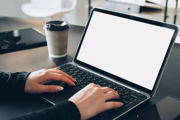 istock remote job freelancer hands laptop white screen 1300582287