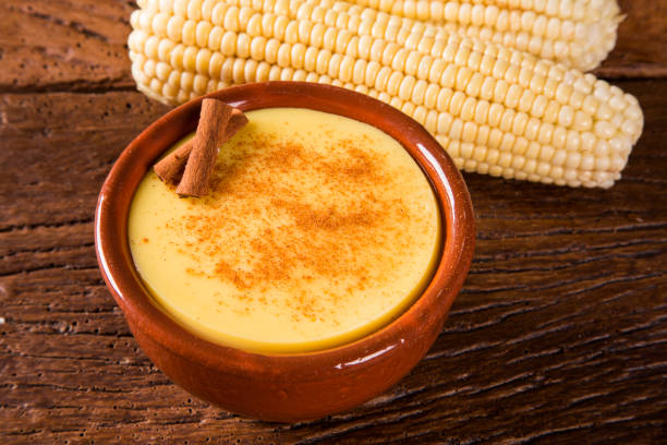 istock Typical Brazilian junina party sweets - canjica / cured 1300595092