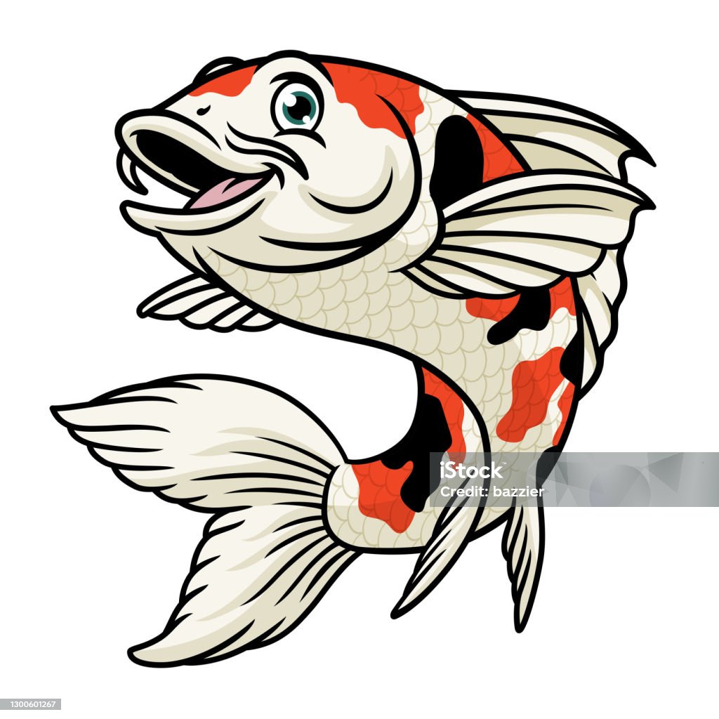 Nhân Vật Hoạt Hình Của Cá Koi Hình minh họa Sẵn có - Tải xuống ...