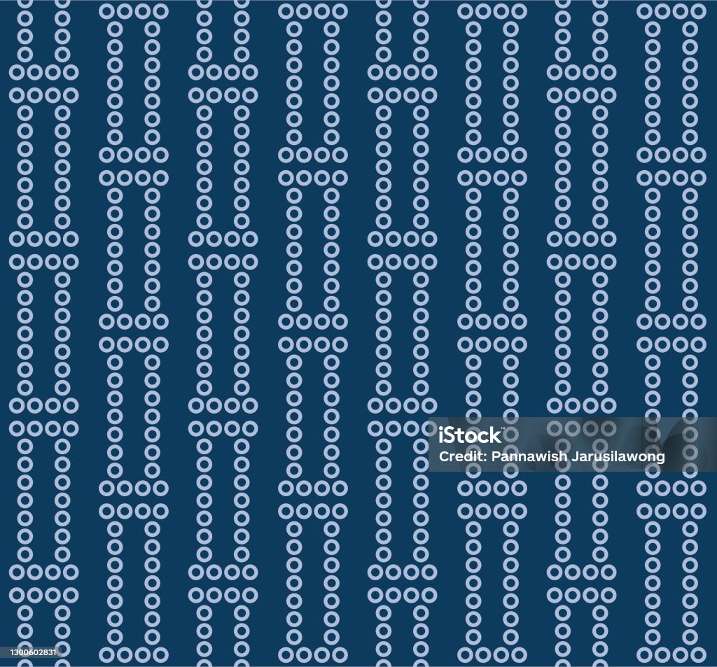 Japanese Dots Pattern Japanese Dot Stripe Vector Seamless Pattern Stock Illustration ...