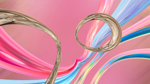 istock Abstract fantasy pink background. 1300604704