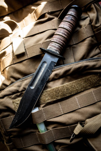 istock US Marines Military survival knife 1300610941