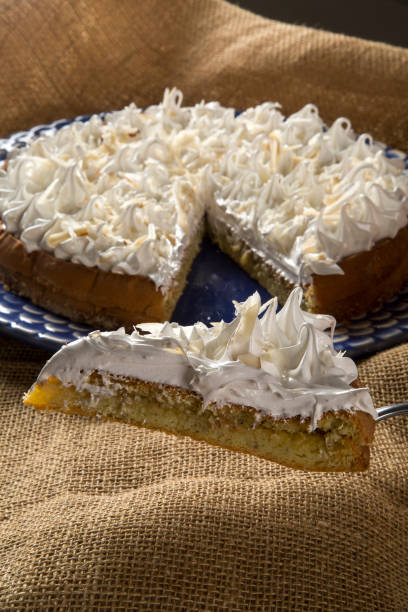 istock Slice of Chestnut pie 1300618264