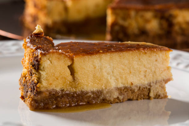 istock Delicious cheese cake with honey 1300623439