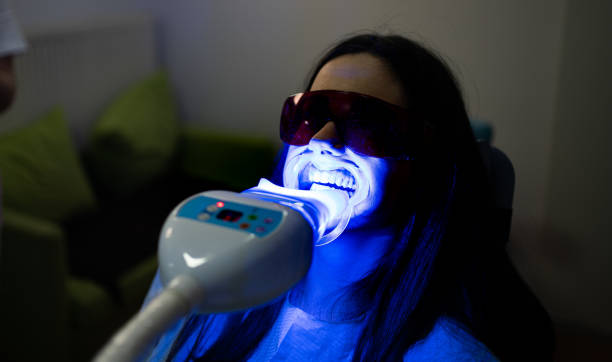 istock Teeth Whitening In Dental Clinic 1300626261