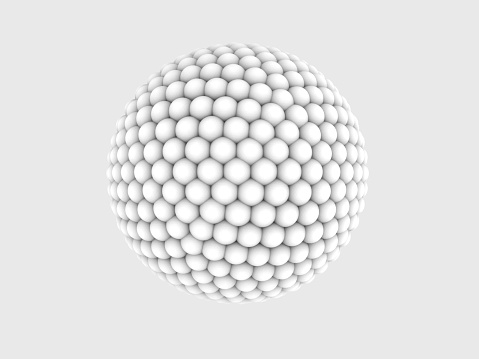 Medicine balls, 3D rendering isolated on white background